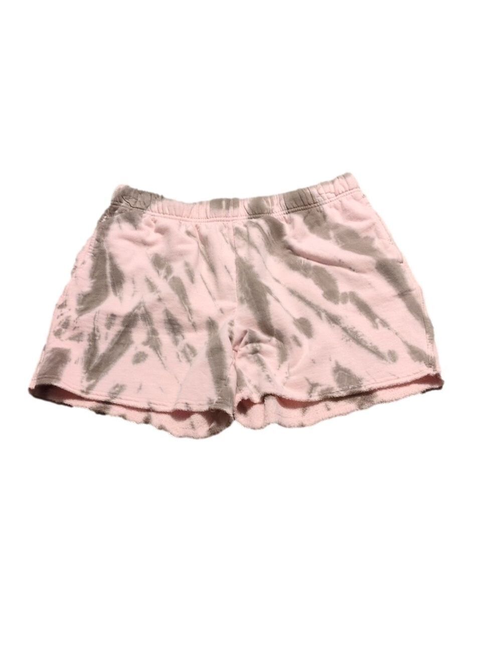 Good American Pink And Gray Tie Dye Sweat Shorts Size 3 (L)